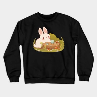 Forest tea party Crewneck Sweatshirt